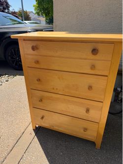 Real wood Stanley dresser