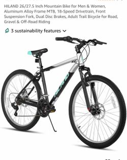 Hiland Mountain Bike 27.5 Inch MTB