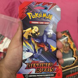 Pokemon Destined Rivals Sleeved Packs 