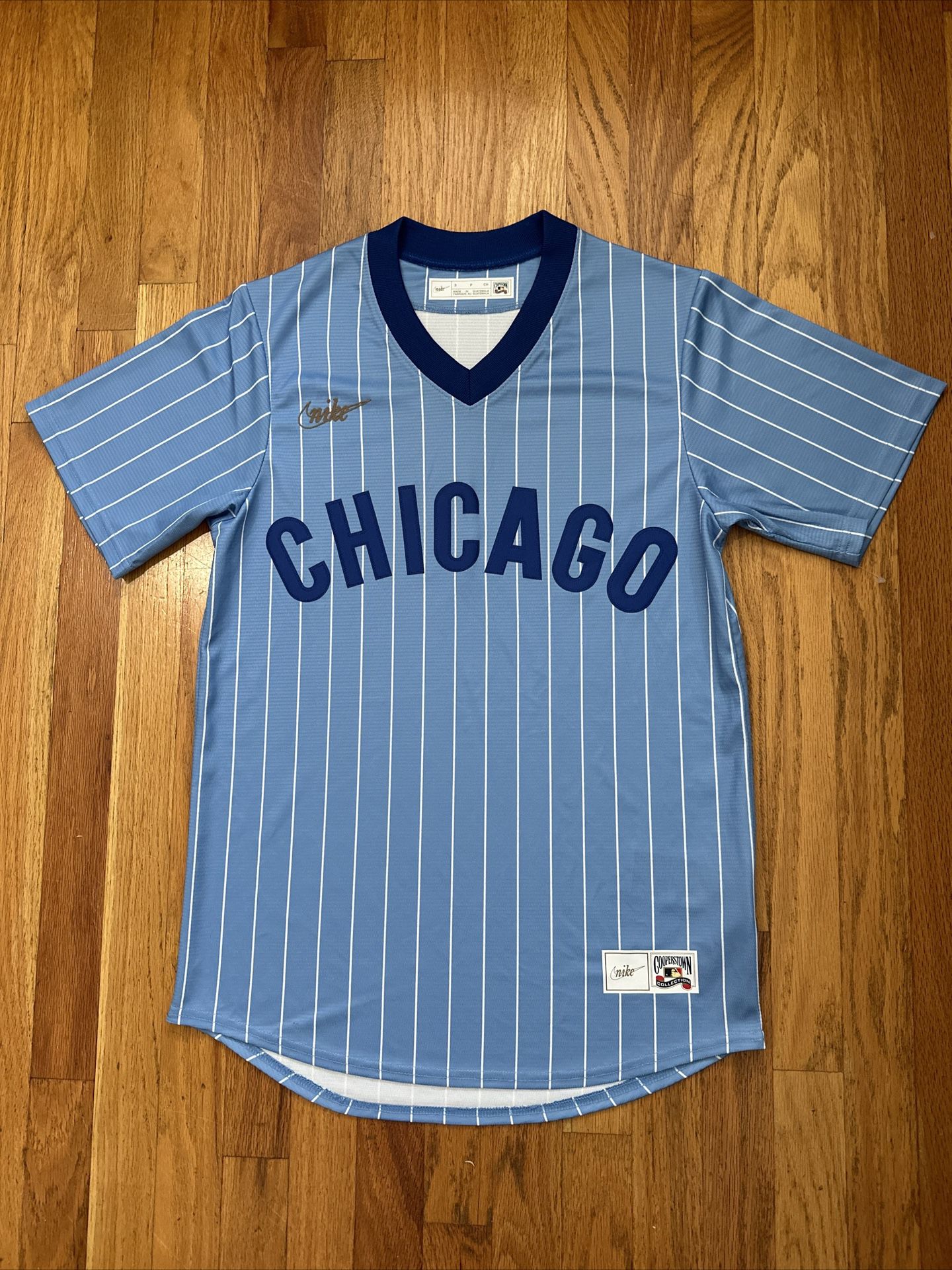 Nike MLB Chicago Cubs Jersey Blue [C267-CG78] Size: Small Men’s