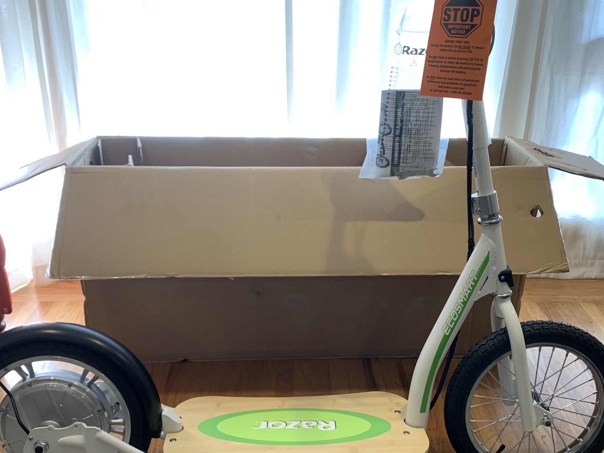 Electric Razor Scooter (EcoSmart SUP ELECTRIC SCOOTER)