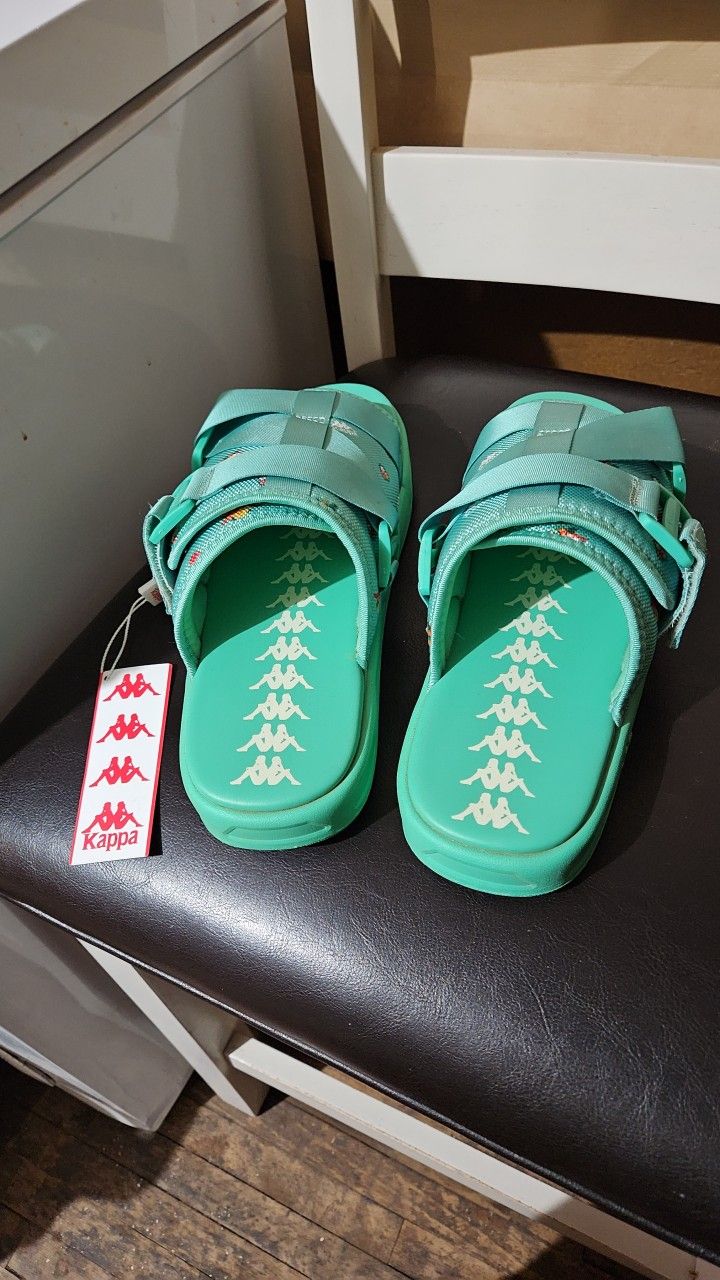 Kappa Slides (Teal COLOR)