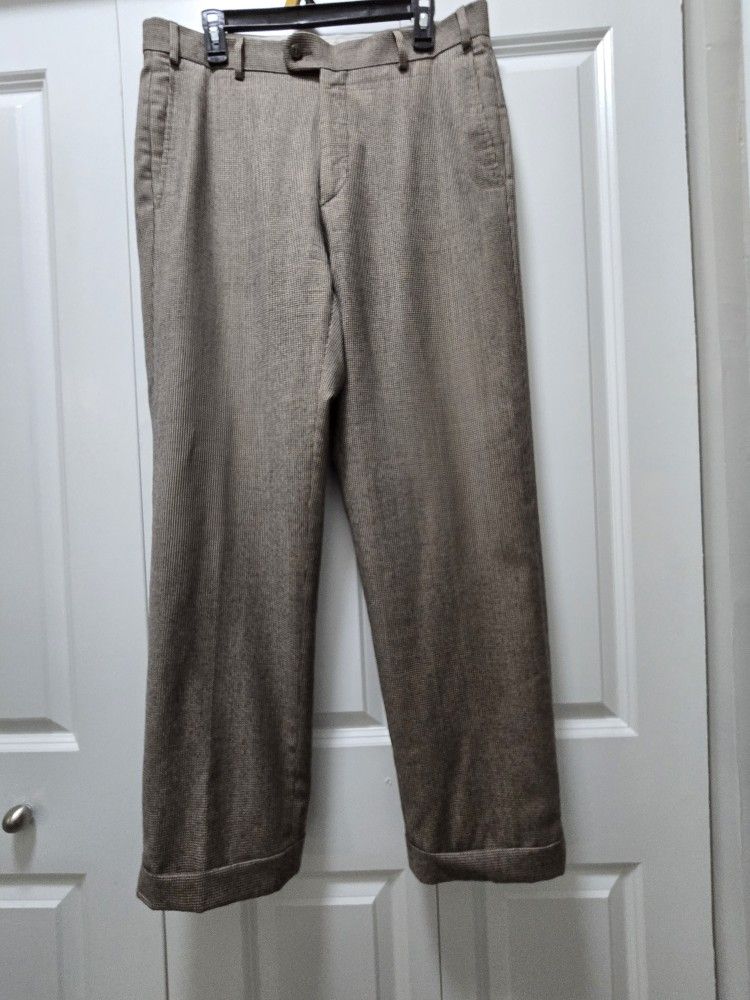 Zanella Brand Mens Dress Pants Size 34