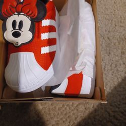 Girl Toddler Mickey Mouse Adidas Shoes