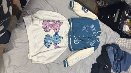 Stitch sweater and jacket