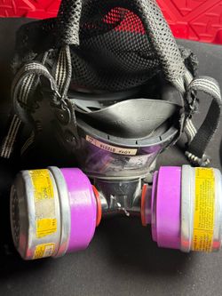 SCOTT Full Face Respirator + 2 cartridges