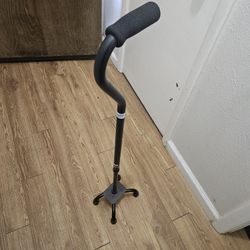 Bariatric Quad Cane – Heavy-Duty Walking Stick with Large