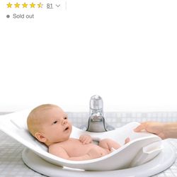 Puj Soft Foldable Infant Bath Tub - White