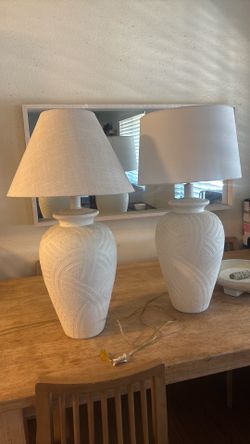 Vintage set of lamps Large Size