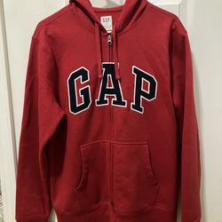 Relaxed Gap Logo Zip up Hoodie Men