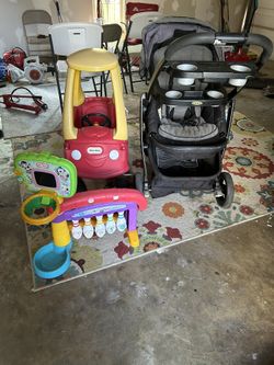 Stroller/car/basquetball Toy