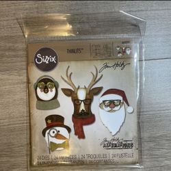 Sizzix 663099 Cool Yule Thinlits Die Set