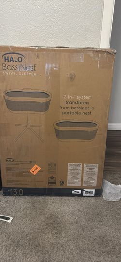 HALO BassiNest Swivel Sleeper Gen 3.0