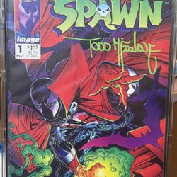 Spawn 1 Signed Todd McFarlane