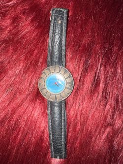 Surtido Sterling Silver Women’s Watch Turquoise Face