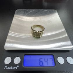 10k Gold Nugget Ring