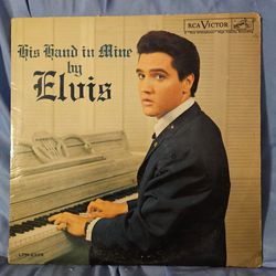 Elvis' "His Hand In Mine" Vinyl Lp