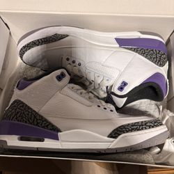 Jordan 3 Court Purple 