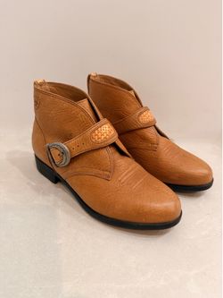 Ariat Juliet Leather Western Ankle Boots Womens Size 6