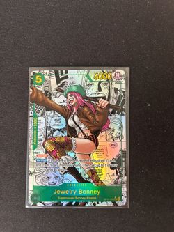 JEWELRY BONNEY 2025 ONE PIECE MANGA ALT ART OP12-118 Q7217-1