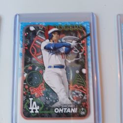 Ohtani And Dogers Cards