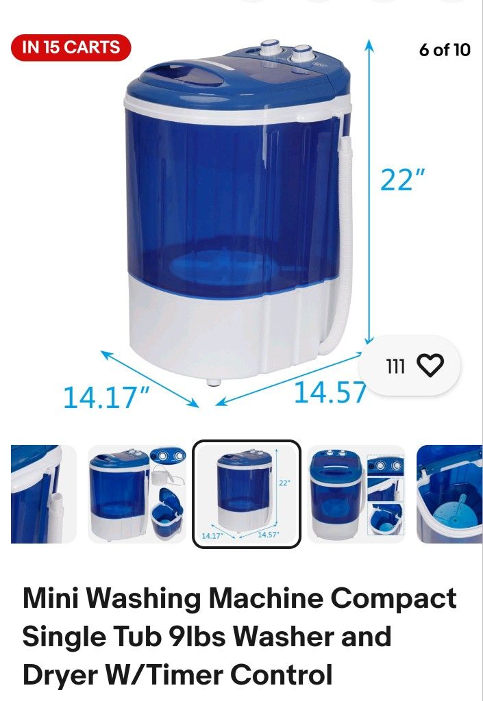 Mini Washing Machine 