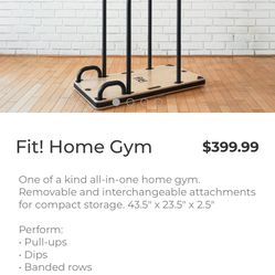 Fit! At Home Workout Station 