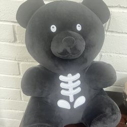 Large Skeleton Bear Plush