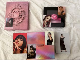BLACKPINK albums: The Album, Square Up 1st Mini Album Black Verison and Kill This Love 2nd Mini Album