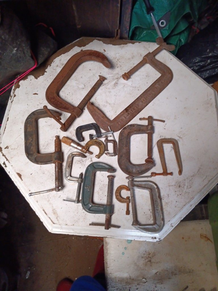 12 C Clamps $30