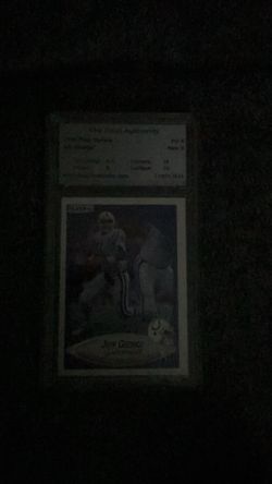 Jeff George 1990 graded 9