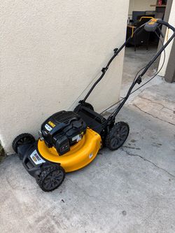 Dealt gas lawnmower