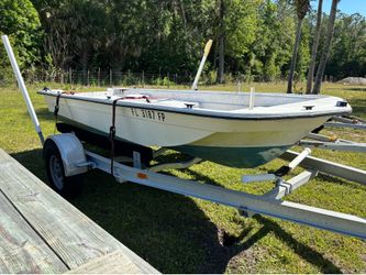 1989 trihull ashcraft boat (no trailer)