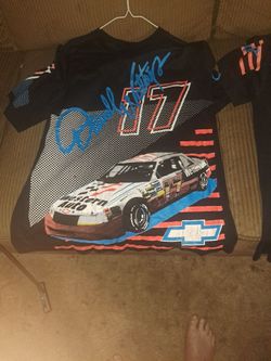 Nascar rare Darrell Waltrip #17 Western Auto  shirts