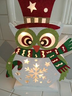 Christmas Owl Decoration