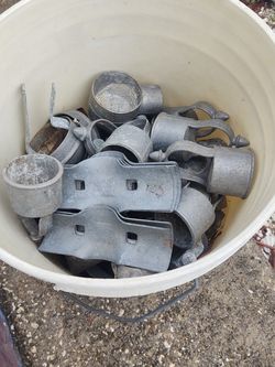 5 Gallon Bucket Of Fence Hardware