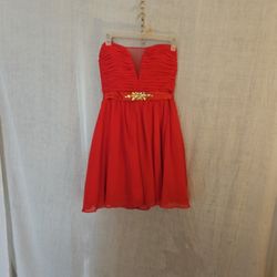 Red Short Party Dress