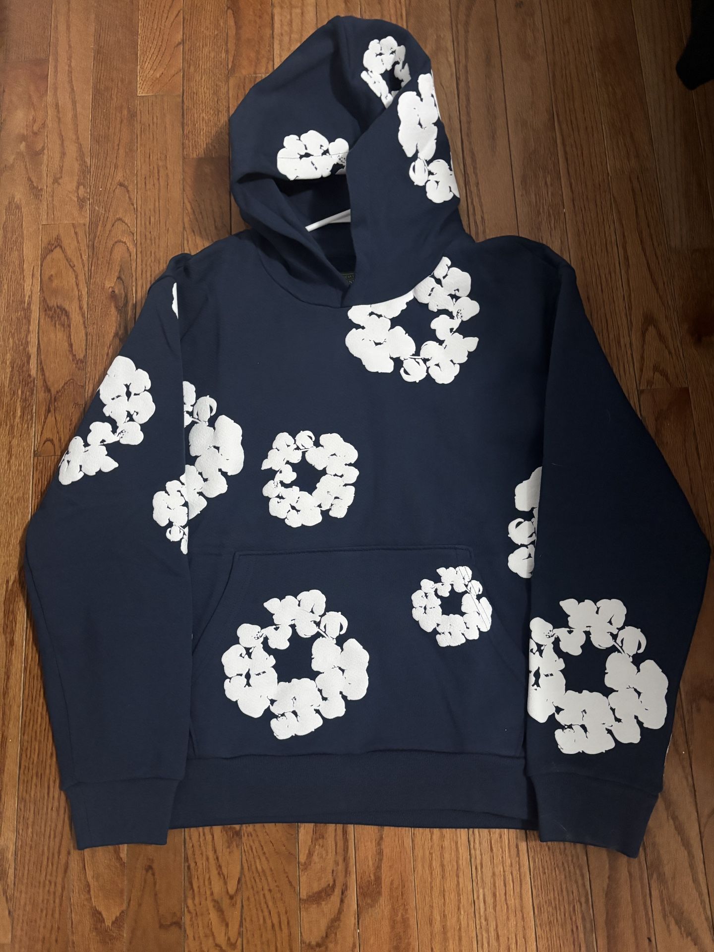 Navy Denim Tears Hoodie