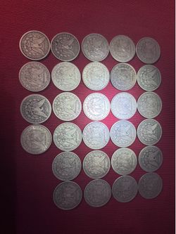 Morgan Silver dollars Morgan Silver dollars