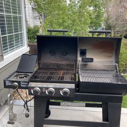 BBQ & Smoker With Cover