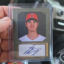 Shohei Ohtani Card