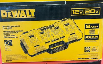 Dewalt multi simultaneous  fast charger