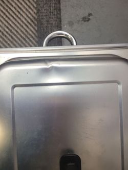 Small dent on lid