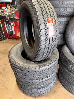 235/75R15 Firestone A/T full tires set