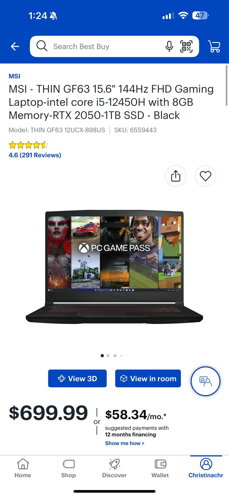 MSI Gaming Laptop