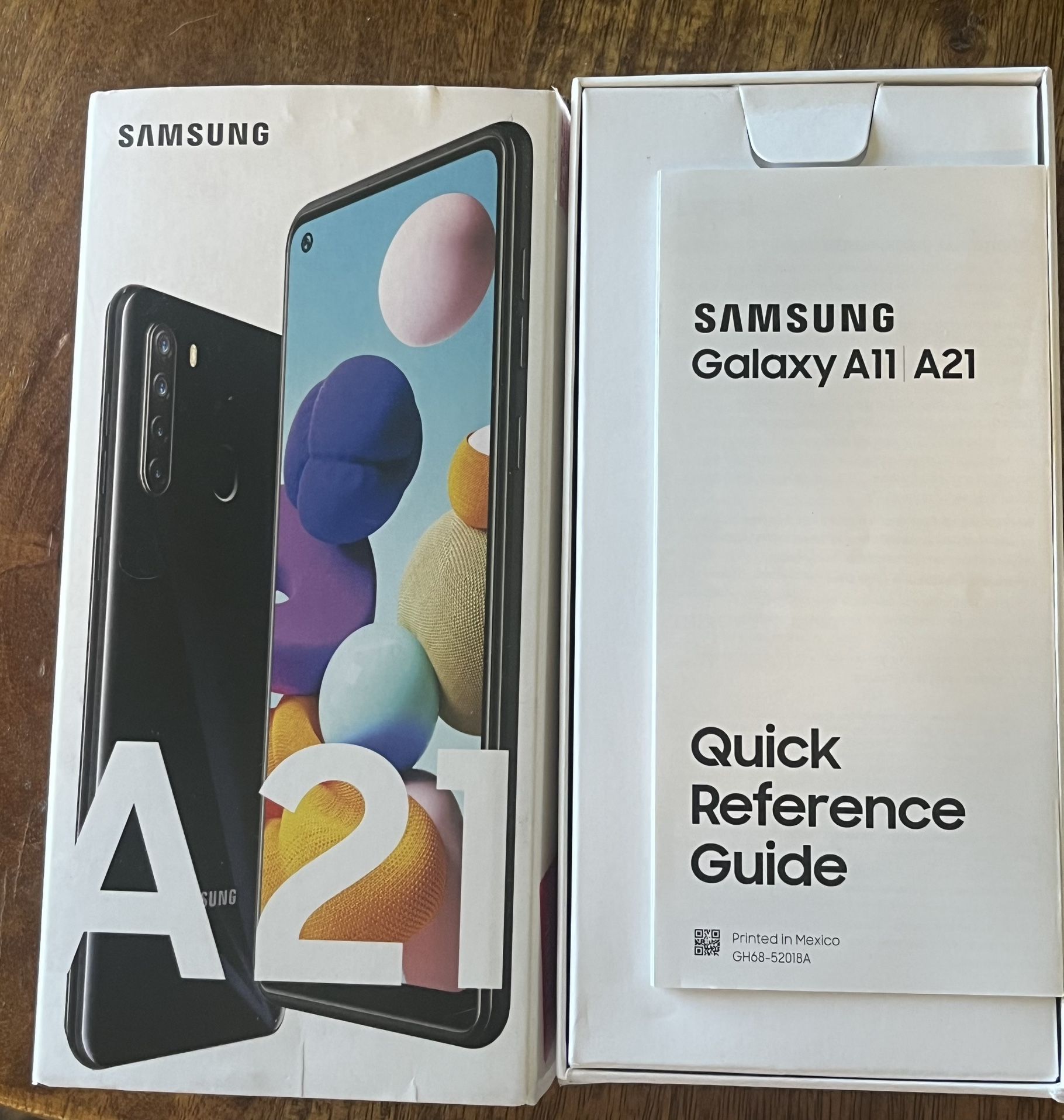 Samsung A21 With Box Unlocked for Sale in Scottsdale, AZ