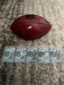 Philadelphia Eagles Game Used Football