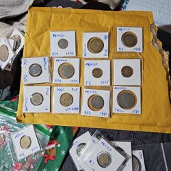 MONEDAS ANTIGUAS DE MEXICO 