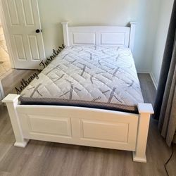 New Full Bed With Mattress