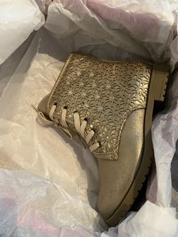 Pair Of Lil Girls Boots Size 11M